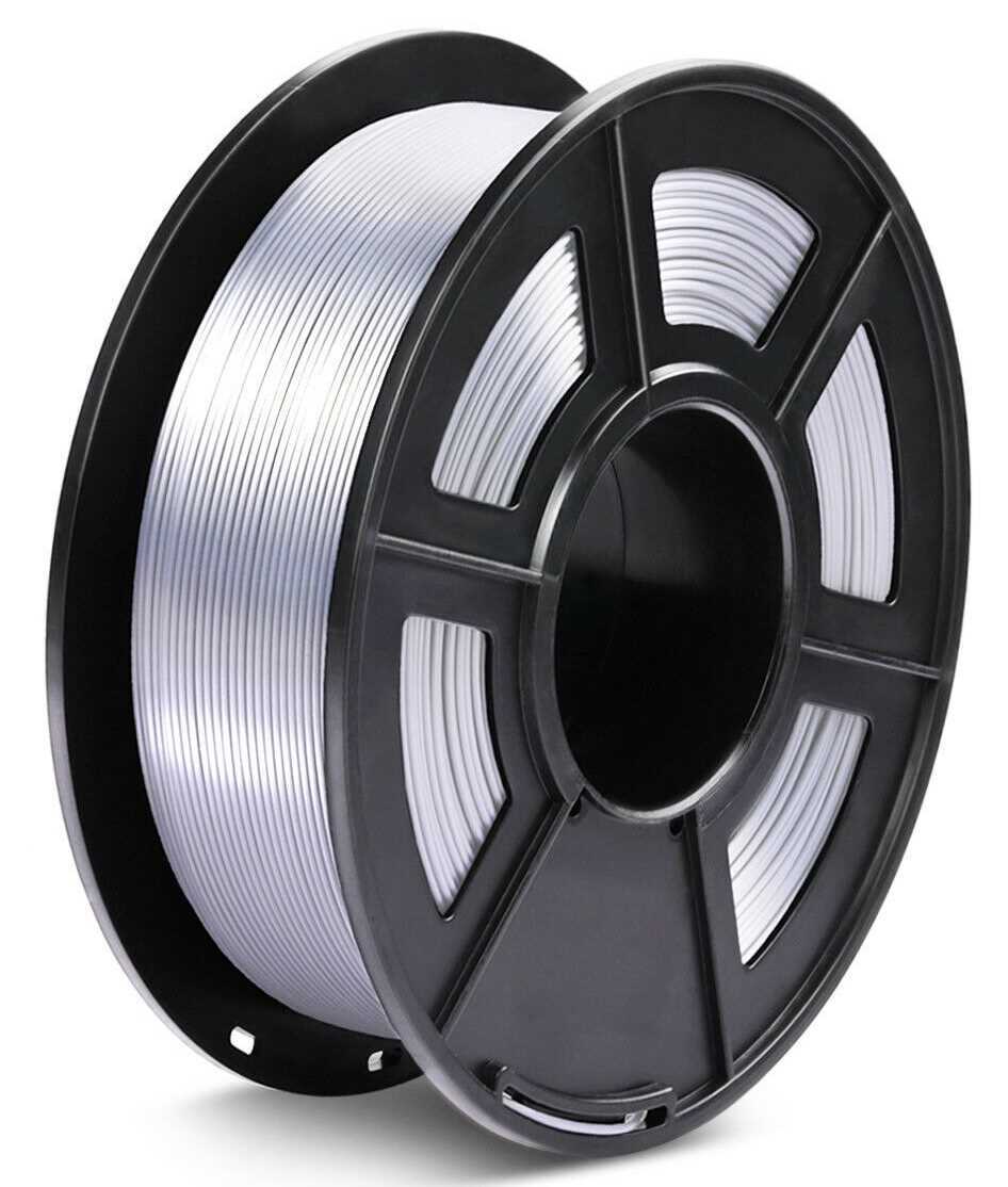 1.75mm Silver PLA 3D Printer Fillament